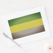 Sticker Rectangulaire Fierté lithromantique (Enveloppe)
