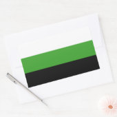 Sticker Rectangulaire Fierté Neutrois (Enveloppe)