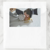 Sticker Rectangulaire Figures de mariage (Sac)