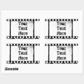 Sticker Rectangulaire Film 35mm (Feuille)