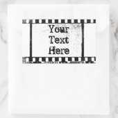 Sticker Rectangulaire Film 35mm (Sac)