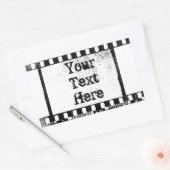 Sticker Rectangulaire Film 35mm (Enveloppe)