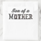Sticker Rectangulaire Fils d'une mère (Sac)