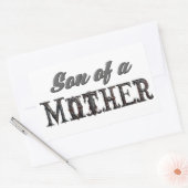 Sticker Rectangulaire Fils d'une mère (Enveloppe)
