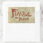 Sticker Rectangulaire Fimbul Le Chasseur (Sac)