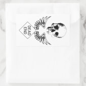 Sticker Rectangulaire Fin morte (Sac)