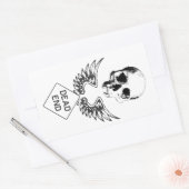 Sticker Rectangulaire Fin morte (Enveloppe)