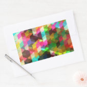 Sticker Rectangulaire Fine Cool Abstraite Cute Girly Retro Mode (Enveloppe)