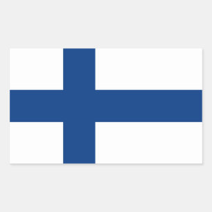 STICKER RECTANGULAIRE FINLANDE
