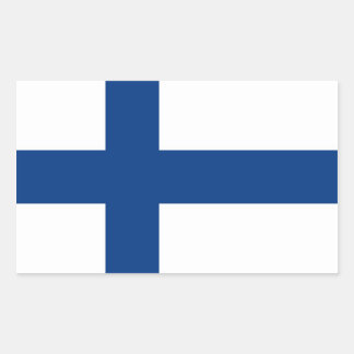 STICKER RECTANGULAIRE FINLANDE