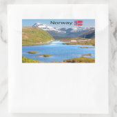 Sticker Rectangulaire Finnvikvatnet (Sac)