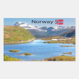 Sticker Rectangulaire Finnvikvatnet
