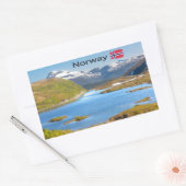 Sticker Rectangulaire Finnvikvatnet (Enveloppe)