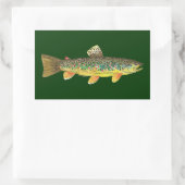 Sticker Rectangulaire Fishing (Sac)