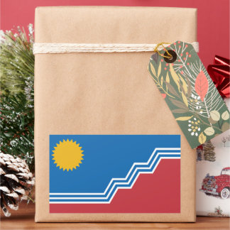 Sticker Rectangulaire Flag of Sioux Falls, South Dakota