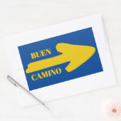 Sticker Rectangulaire Flèche camino Buen (Enveloppe)