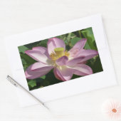 Sticker Rectangulaire Fleur de Lotus rose II Floral d'été (Enveloppe)