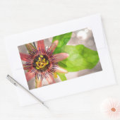 Sticker Rectangulaire Fleur de pâte (Enveloppe)