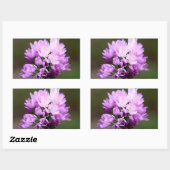 Sticker Rectangulaire Fleur sauvage (Feuille)