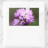 Sticker Rectangulaire Fleur sauvage (Sac)
