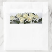 Sticker Rectangulaire Fleurs  (Sac)