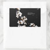 Sticker Rectangulaire Fleurs Sakura (Sac)