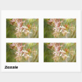 Sticker Rectangulaire Fleurs sauvages de l'Azalée = Printemps (Feuille)