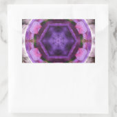 Sticker Rectangulaire Floraison (Sac)