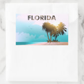 Sticker Rectangulaire Floride (Sac)