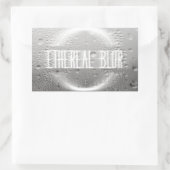 Sticker Rectangulaire flou éthéré (Sac)