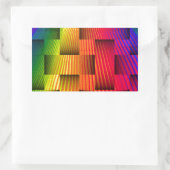 Sticker Rectangulaire Flux d'amour_ (Sac)
