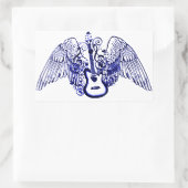 Sticker Rectangulaire Fly, Rock N Roll_ (Sac)