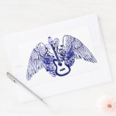 Sticker Rectangulaire Fly, Rock N Roll_ (Enveloppe)