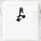 Sticker Rectangulaire Flying Andean Condor (Sac)