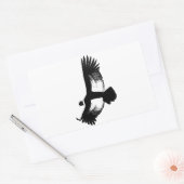 Sticker Rectangulaire Flying Andean Condor (Enveloppe)