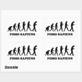 Sticker Rectangulaire Fomo Sapiens (Feuille)