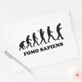 Sticker Rectangulaire Fomo Sapiens (Enveloppe)