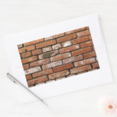 Sticker Rectangulaire Fond de mur en briques (Enveloppe)