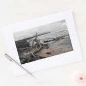 Sticker Rectangulaire Forces naturelles du lac Tyrrell (Enveloppe)