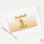 Sticker Rectangulaire Forensics Chick (Enveloppe)