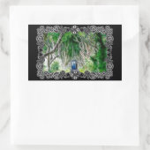 Sticker Rectangulaire Forêt anglaise (Sac)