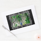 Sticker Rectangulaire Forêt anglaise (Enveloppe)