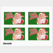 Sticker Rectangulaire Forfait Santas Huge (Feuille)
