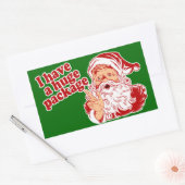 Sticker Rectangulaire Forfait Santas Huge (Enveloppe)