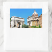 Sticker Rectangulaire Forum Romain (Sac)