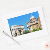 Sticker Rectangulaire Forum Romain (Enveloppe)
