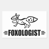 Sticker Rectangulaire Fox (Devant)