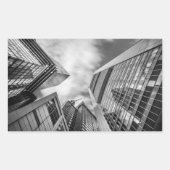 Sticker Rectangulaire Francfort Allemagne (Devant)