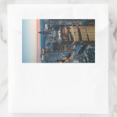 Sticker Rectangulaire Francfort Allemagne (Sac)