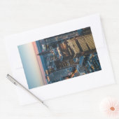 Sticker Rectangulaire Francfort Allemagne (Enveloppe)